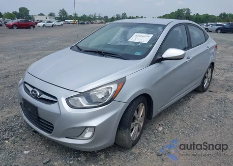 2012 Hyundai Accent Gls from USA, damaged, VIN KMHCU4AE8CU064458